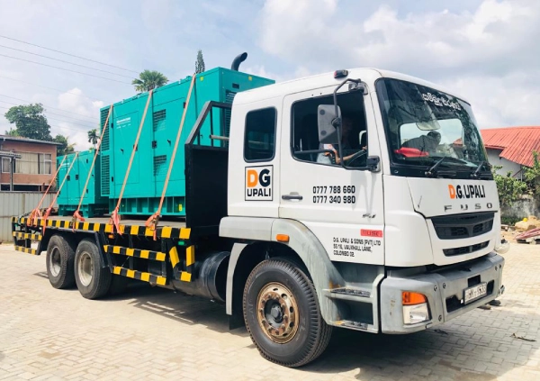 DG Upali Transportation of Machinery